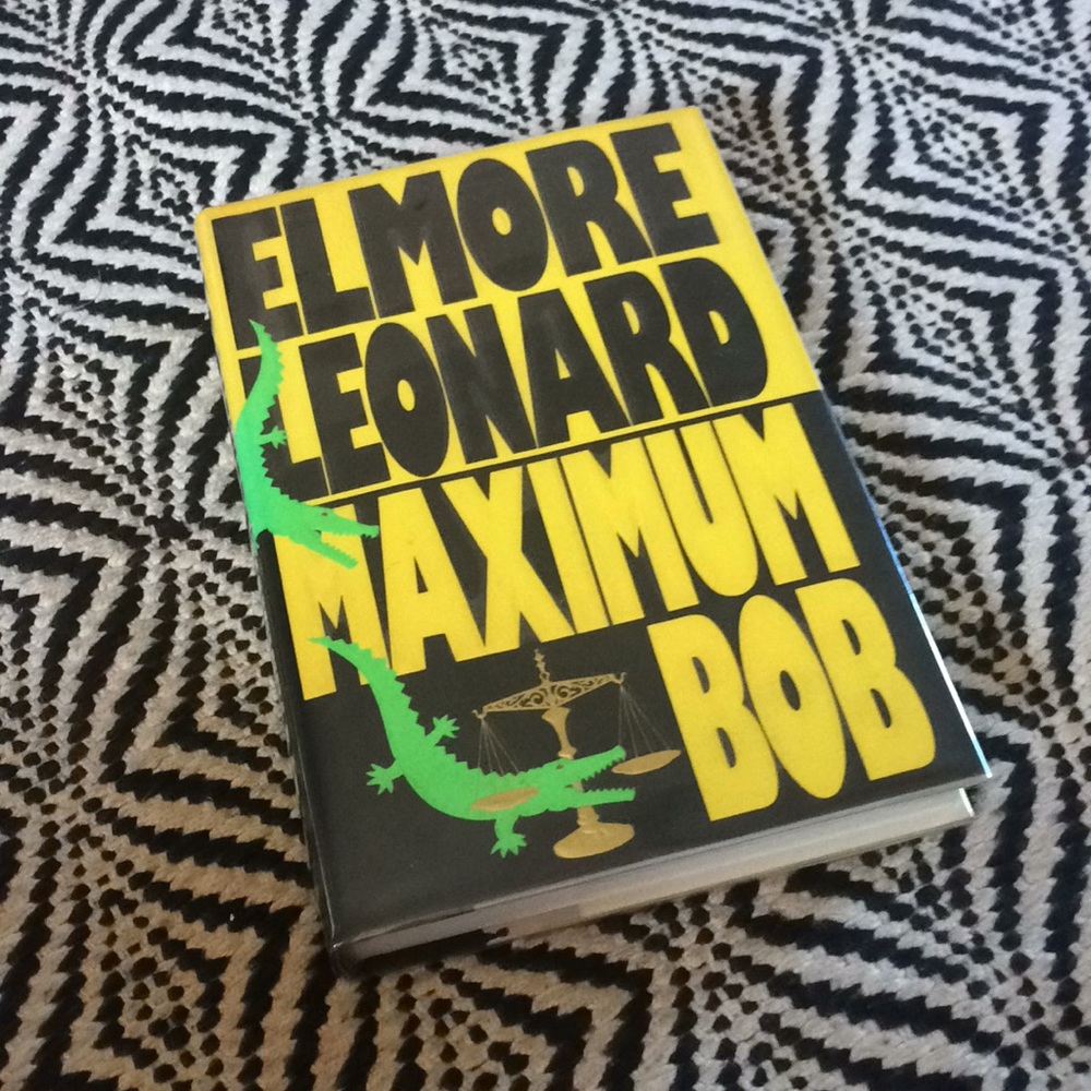 💚3 for $30💚 SIGNED Elmore Leonard "Maximum Bob" novel NEW